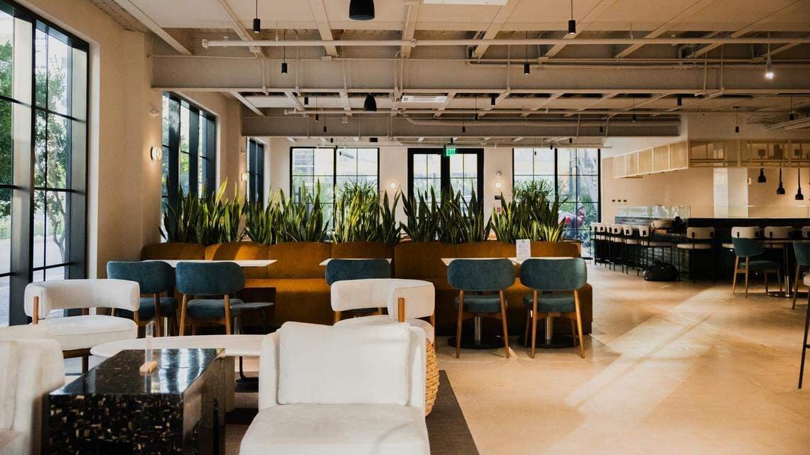 Cotidiano's light-filled Wynwood dining room